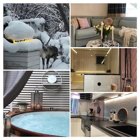 Snowcrystal Home With Jacuzzi And Sauna Rovaniemi Exteriér fotografie